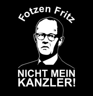 "Fotzen Fritz" - Kleber